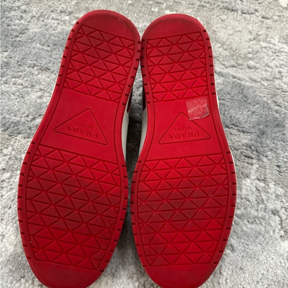 Prada Downtown Men’s Sneakers Size 36.5 Red EUC - Picture 11 of 11